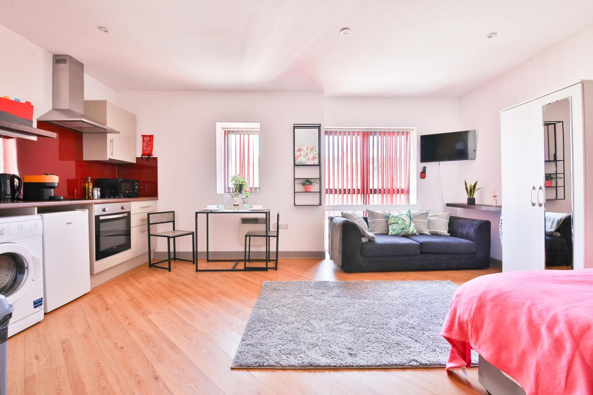 Princess Lofts City Centre Studios With Nespresso Coffee Machines & New Fast Wifi By Stayright Swansea Oda fotoğraf